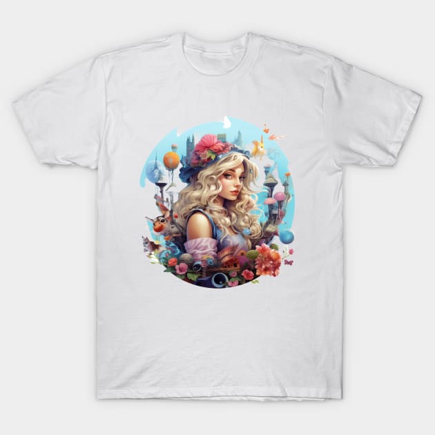 Blonde Beauty T-Shirt by Liana Campbell